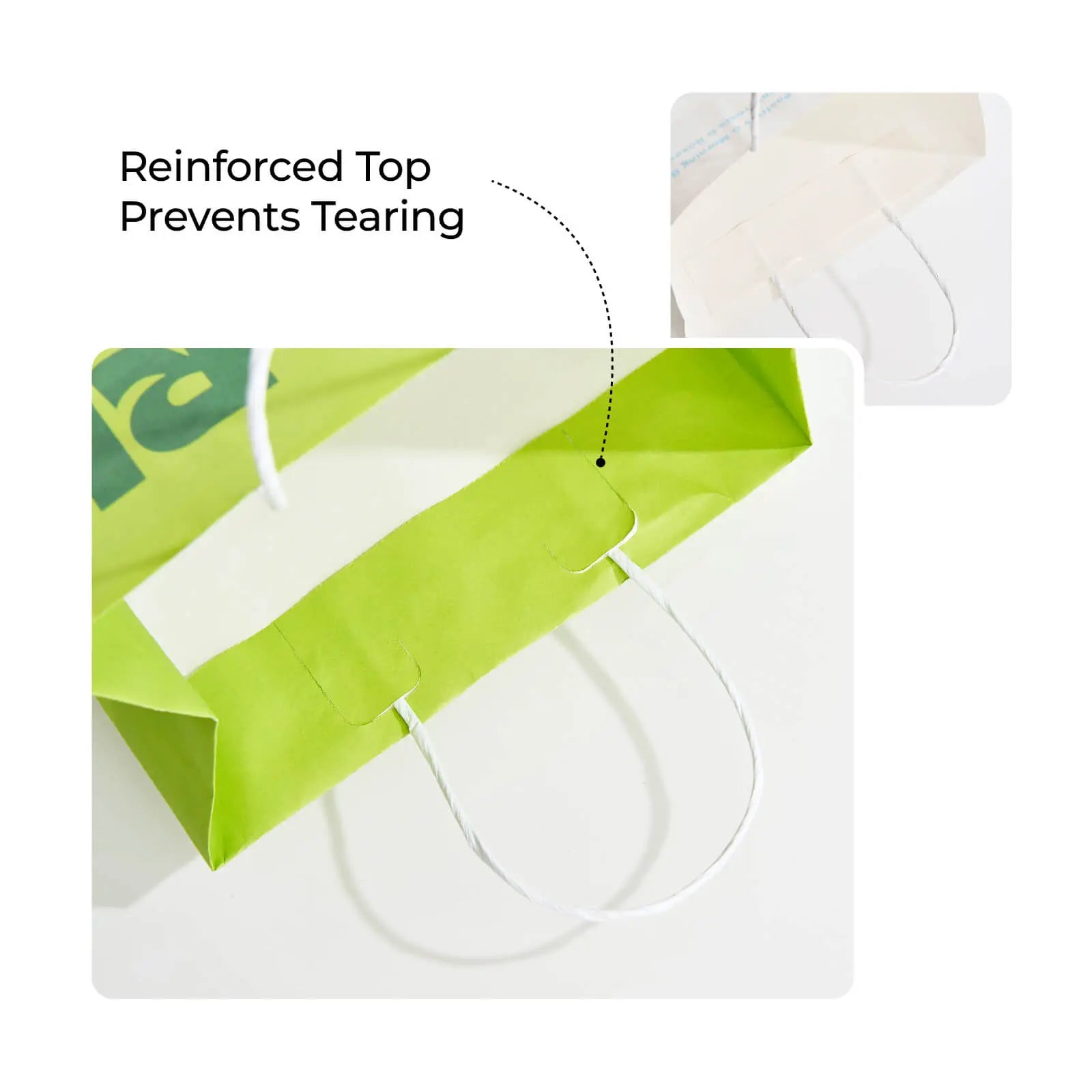 Custom Reinforced Kraft Paper Bags-测试 RacetopPrint