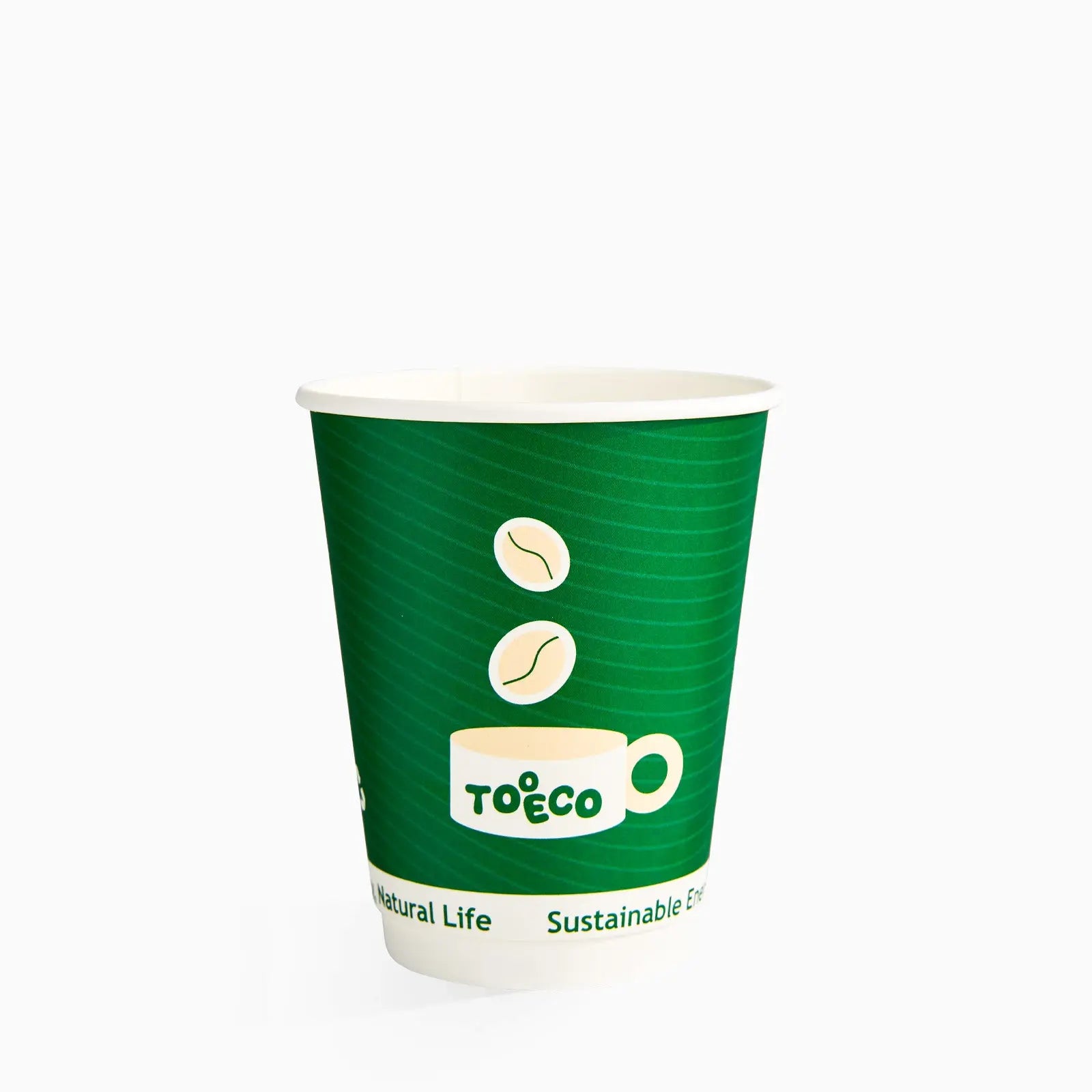12 oz Custom Compostable Double Wall Paper Cups
