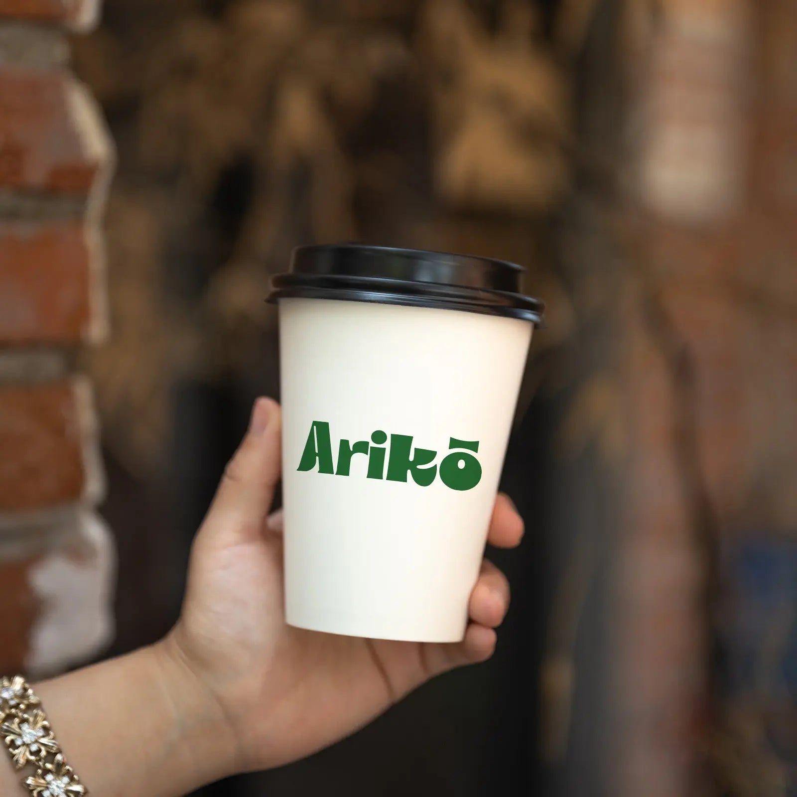 8 oz Custom Recyclable Paper Cups with Lids-SPU RacetopPrint