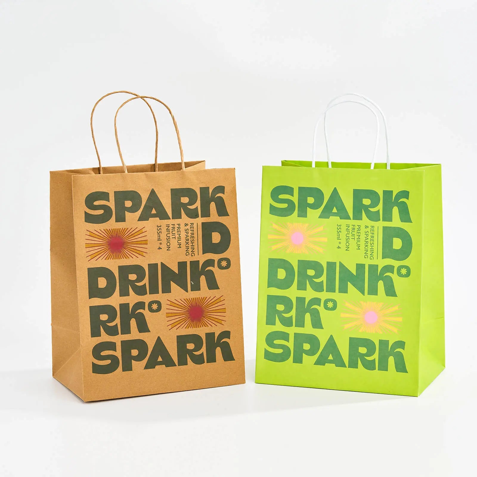 Custom Reinforced Kraft Paper Bags