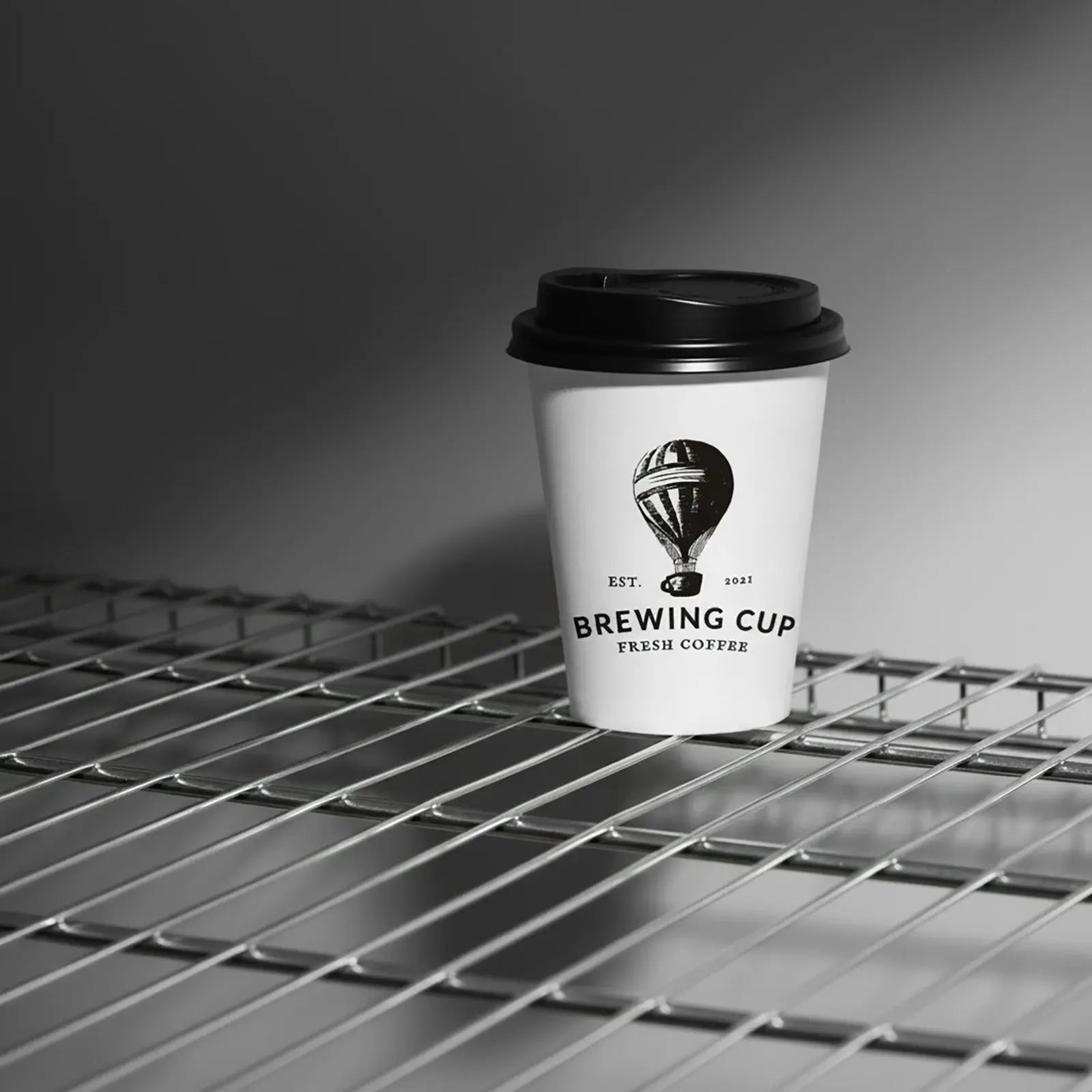 8 oz Custom Recyclable Paper Cups with Lids-SPU RacetopPrint