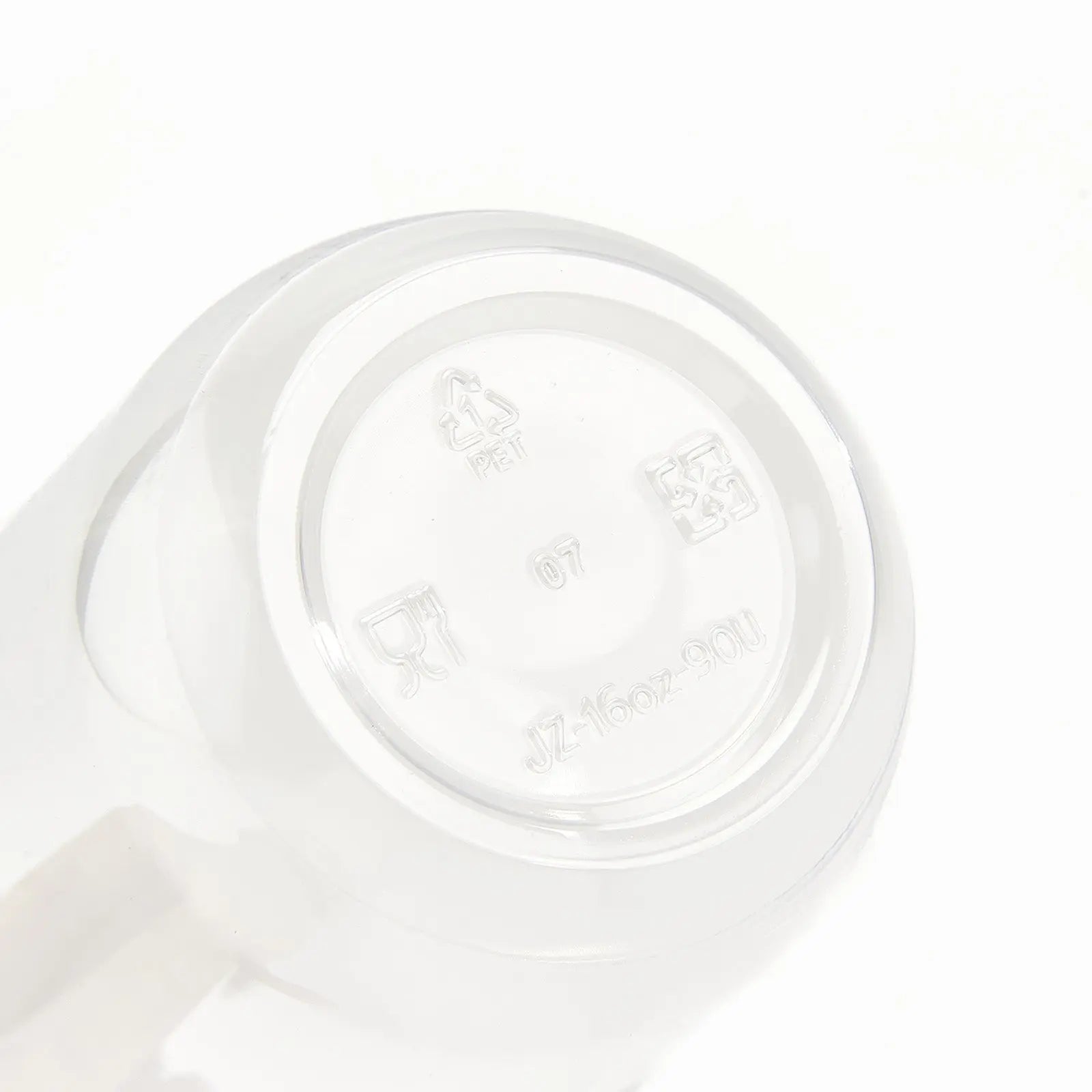 16 oz Custom Recyclable Round Bottom Plastic Cups-SPU RacetopPrint