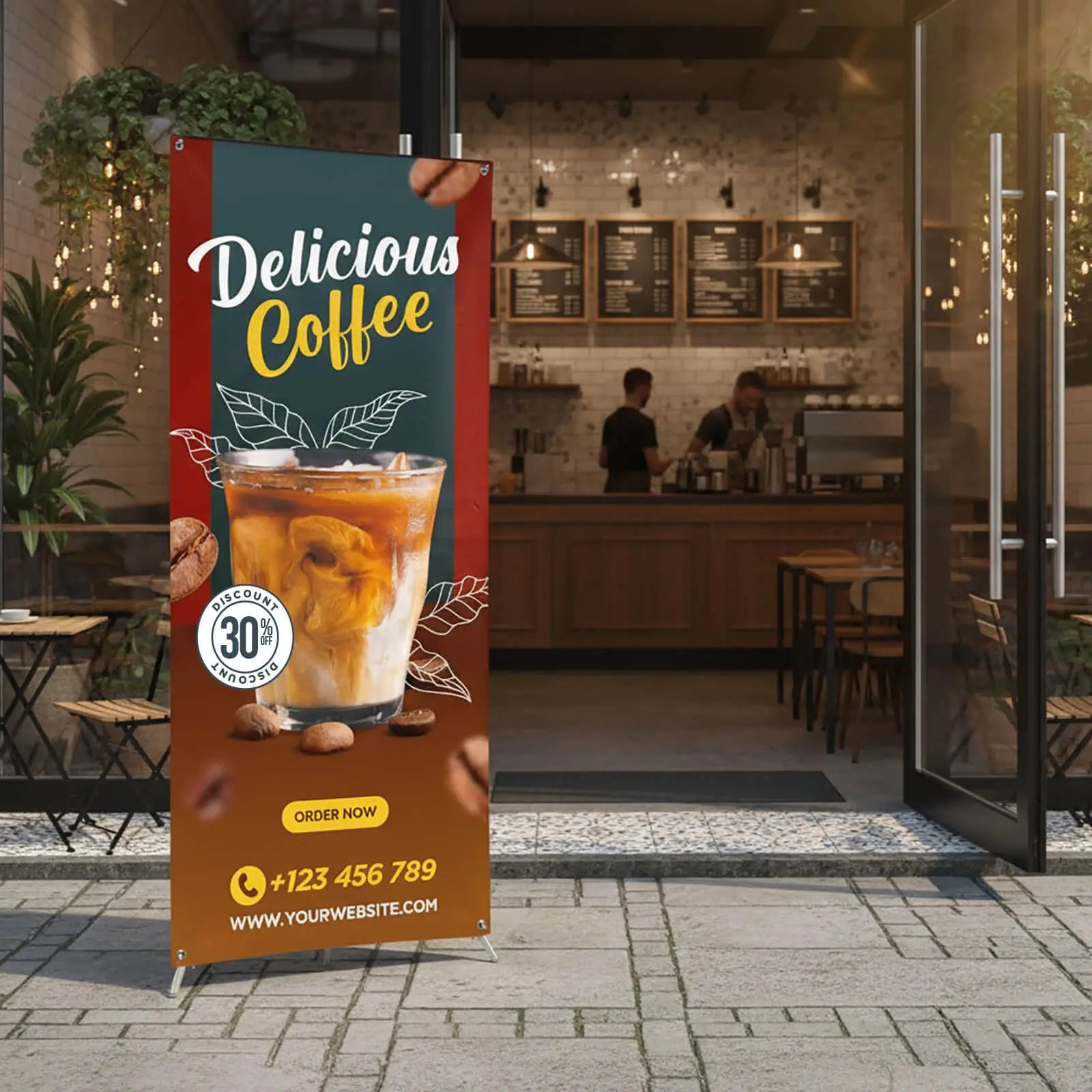 Adjustable X Banner Stands