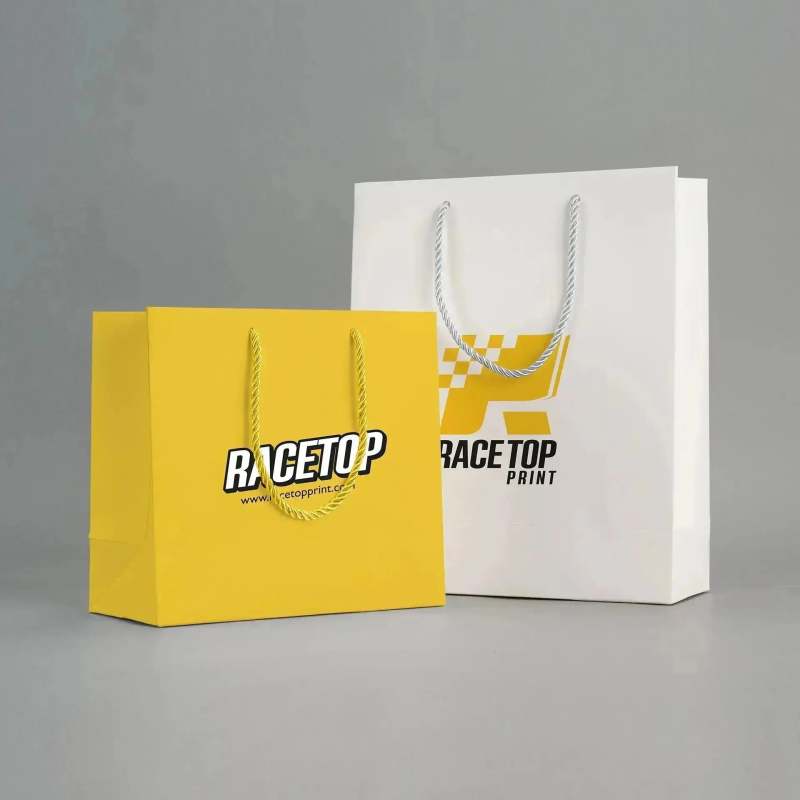 Custom Luxury Shopping Bags RACETOP