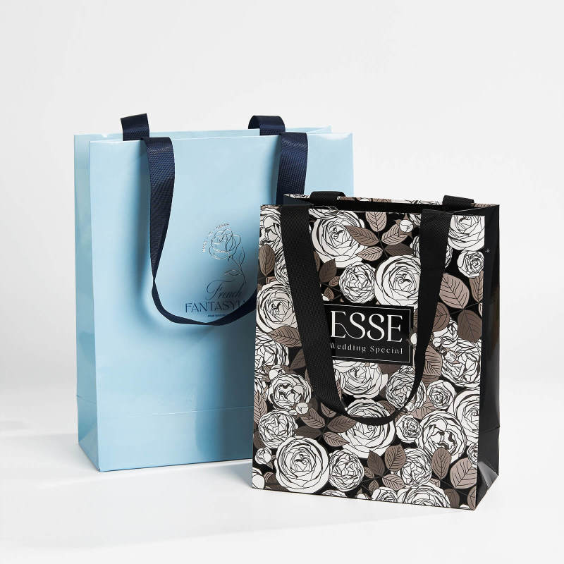 Custom Ribbon Handle Gift Bags