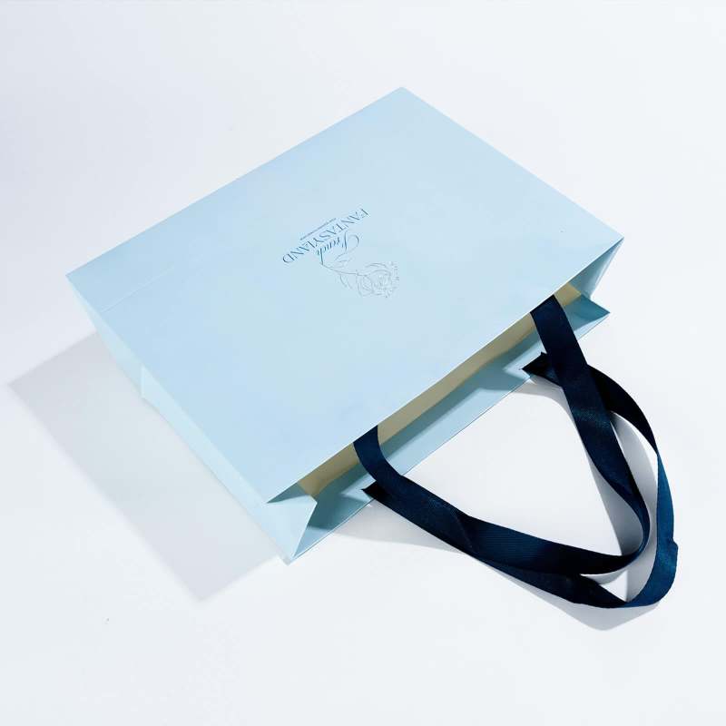 Custom Ribbon Handle Gift Bags