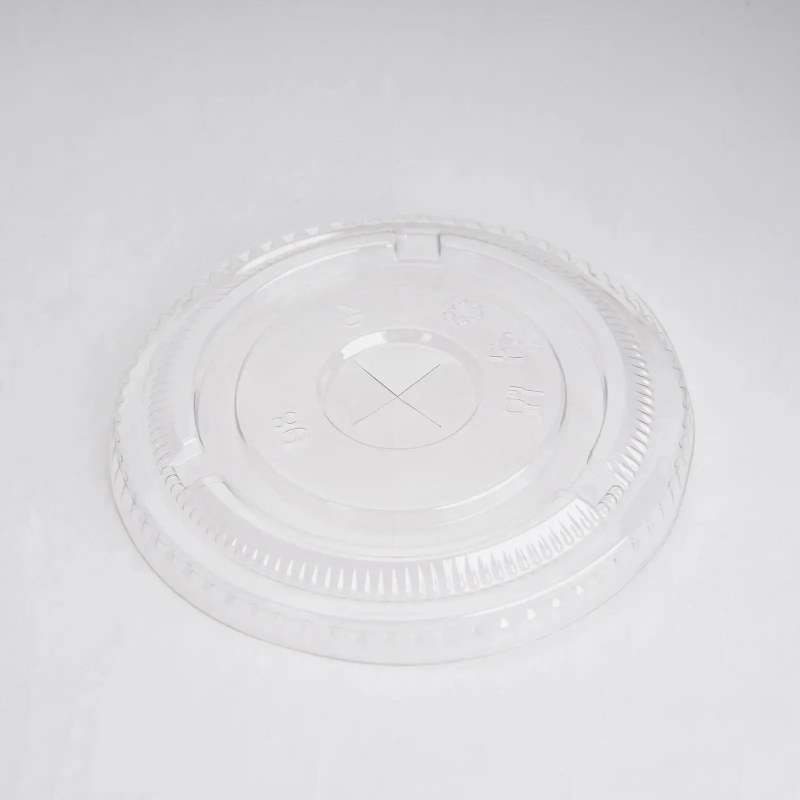 Flat Straw Lid For 12 and 16 oz. Recyclable Plastic Cups-shippingTest RACETOP