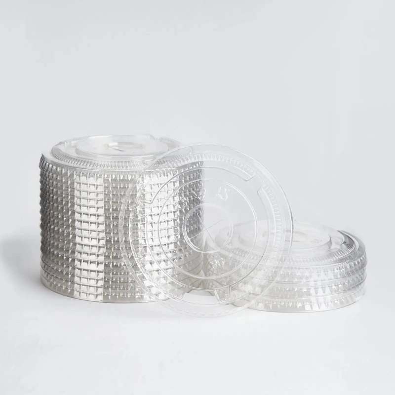 Flat Straw Lid For 12 and 16 oz. Recyclable Plastic Cups-shippingTest RACETOP