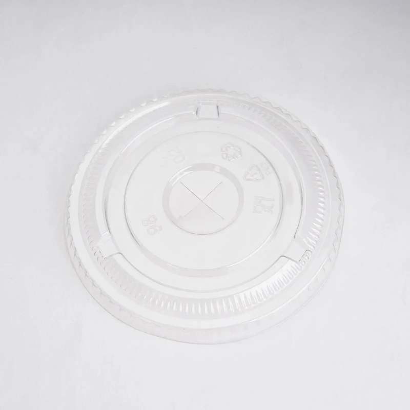 Flat Straw Lid For 12 and 16 oz. Recyclable Plastic Cups-shippingTest RACETOP